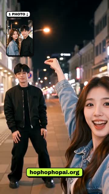Hop Hop Hop AI Dance — 2 photos into the viral TikTok puppet trend